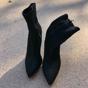 Cute heeled booties